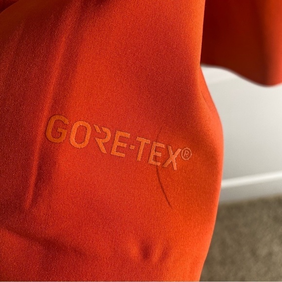 North Face Apex Flex Jacket Size XS Gore Tex Orange Shell - Picture 10 of 10